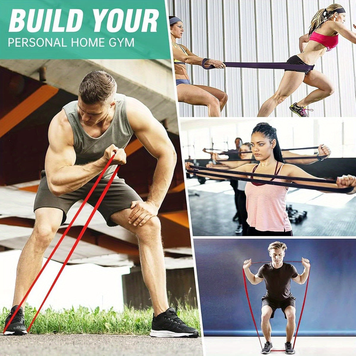 Resistance Band, Pull Up Bands, Pull Up Assistance Bands, Workout Bands, Exercise Bands, Resistance Bands Set for Legs, Working Out, Muscle Training, Physical Therapy, Shape Body, Men Women