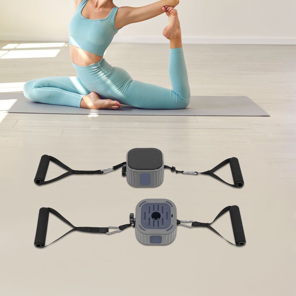 Portable Full-Body Workout Band & Pump Set with Comfort Handles - Adjustable Resistance 6.61-39.68 lbs, Durable ABS & TPE, Easy Assembly for Home & Outdoor Fitness, Includes Leg Straps & Storage Bag, Gym Accessories, Exercise Band, Compact Design