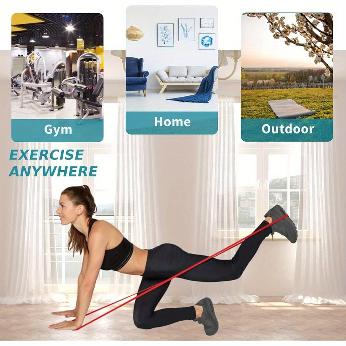 Resistance Band, Pull Up Bands, Pull Up Assistance Bands, Workout Bands, Exercise Bands, Resistance Bands Set for Legs, Working Out, Muscle Training, Physical Therapy, Shape Body, Men Women
