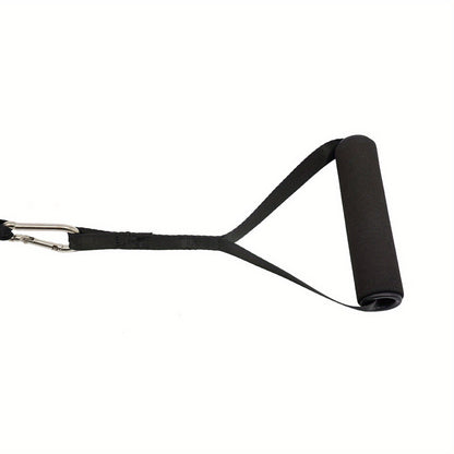 Portable Full-Body Workout Band & Pump Set with Comfort Handles - Adjustable Resistance 6.61-39.68 lbs, Durable ABS & TPE, Easy Assembly for Home & Outdoor Fitness, Includes Leg Straps & Storage Bag, Gym Accessories, Exercise Band, Compact Design
