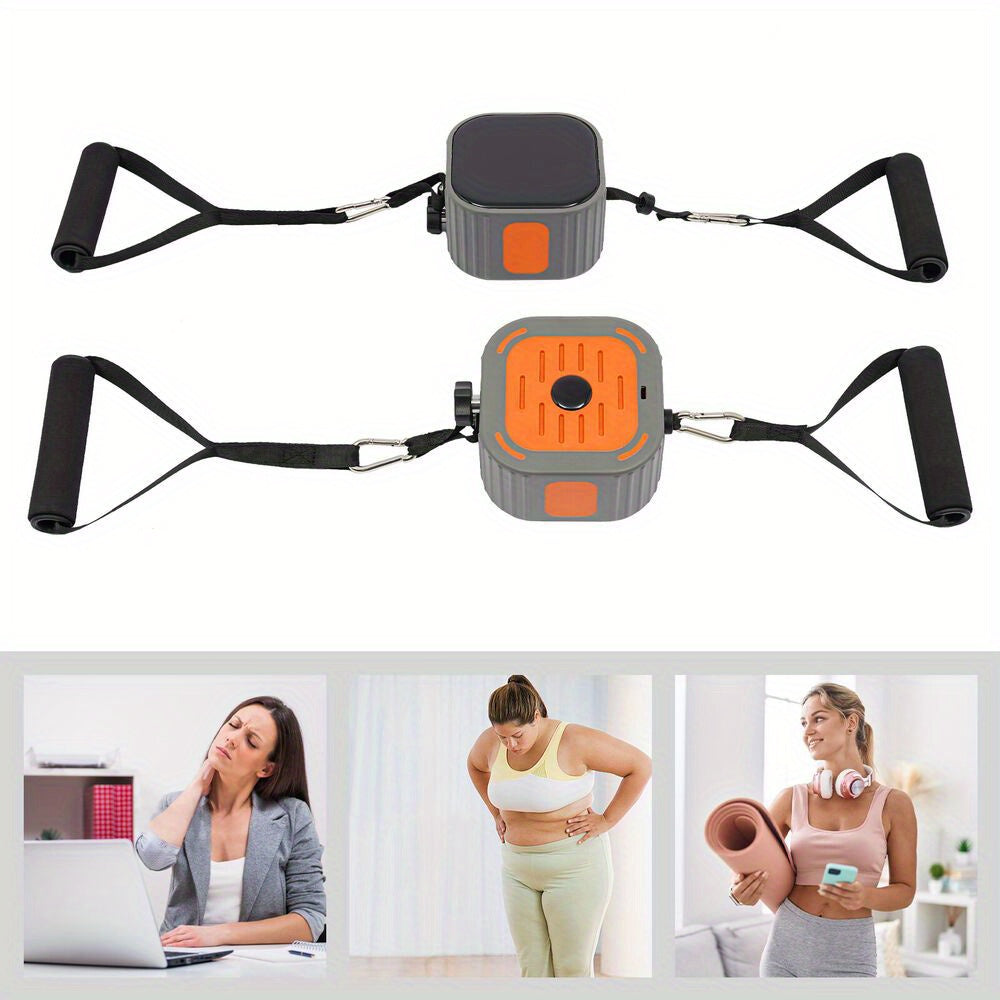 2pcs Adjustable Resistance Bands Set Portable Home Gym Workout Bands& Pump Set with Leg Straps & Handles Compact Travel Fitness Equipment Fitness Pump and Band Kit for Men & Women Strength Training Toning & Muscle Building